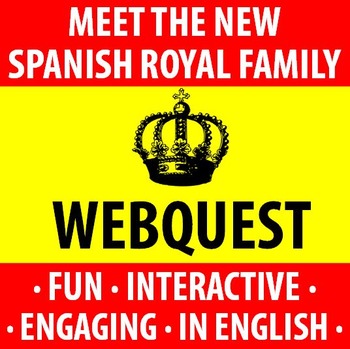 Preview of Spanish - Meet the New Spanish Royal Family - a Webquest!!