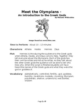 Preview of Meet the Olympians - an Introduction to the Greek Gods