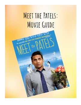 Preview of Meet the Patels Movie Guide (Culture, Ethnocentrism, Socialization, Code Switch)