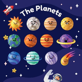 Preview of Meet the Planets Story Book