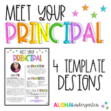 Meet the Principal | Welcome Letter Template