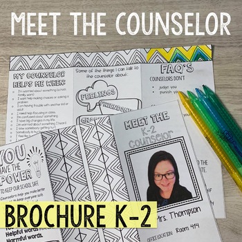 Preview of Meet the Counselor Brochure