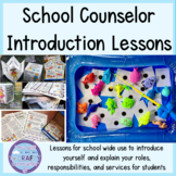 Meet the School Counselor Introduction Lessons Bundle
