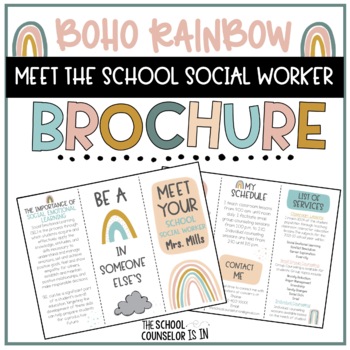 Preview of Meet the School Social Worker Brochure