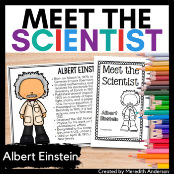 Preview of Albert Einstein Scientist Study / Biography Activity