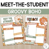 Meet the Student | Retro Groovy | Student Interest Survey 