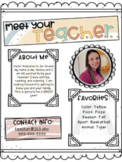 Meet the Teacher (Boho Rainbow)