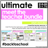 Meet the Teacher Bundle | Back to School