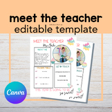 Meet the Teacher| Candy Themed| Open House| Back to School