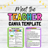 Meet the Teacher - Canva Template