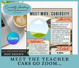 Meet the Teacher - Cars Go Zoom Classroom Decor