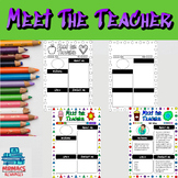 Meet the Teacher Editable Template | Back to School