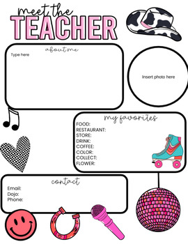 Meet the Teacher Editable Template (Google Slides) by Mrs Ebersold