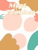 Meet the Teacher Fill In