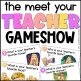 Meet the Teacher Gameshow | Back to School/First Week of S