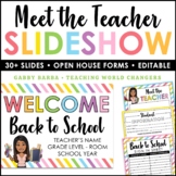 Meet the Teacher Google Slides | Open House Forms