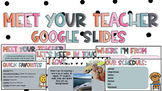 Meet the Teacher Google Slides Template