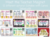 Meet the Teacher Magnet