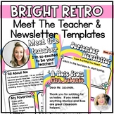 Meet the Teacher, Newsletter, and Note Templates