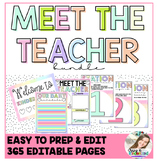 Meet the Teacher Night Bundle