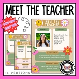 Meet the Teacher Template | *EDITABLE*