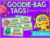 Meet the Teacher Night Goodie Bag Tags! (Monster Themed!)