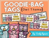 Meet the Teacher Night Goodie Bag Tags! (Owl Themed!)