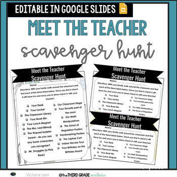 Google Docs Scavenger Hunt by Super Teacher Lady