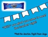 Meet the Teacher- Oreo Tag "Oreo" you glad you came to mee