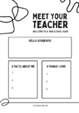 Meet the Teacher PDF