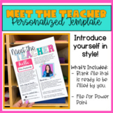 Meet the Teacher Personalized Letter