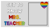 Meet the Teacher PowerPoint Slides - FREE