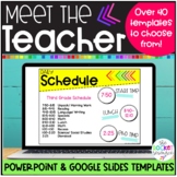 Meet the Teacher Powerpoint Template | Back to School Goog