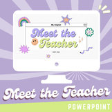 Meet the Teacher Presentation Template Bundle | 100% Editable