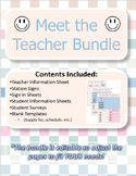 Meet the Teacher Resource Bundle (EDITABLE)