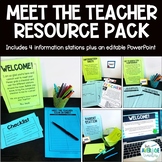 Editable Meet the Teacher Printables - Templates, Letter, 