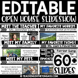 Meet the Teacher Open House Slideshow Google Slides