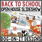 Back to School Slideshow Templates | Meet the Teacher Edit
