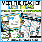 Meet the Teacher Template Editable - Back to School - Open House