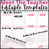 Meet the Teacher Template Editable - Confetti