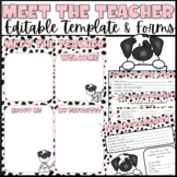 Meet the Teacher Template Editable - Dalmatian Theme