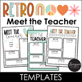 Meet the Teacher Template Editable - Groovy