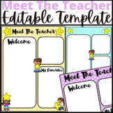 Meet the Teacher Template Editable - Stars Theme