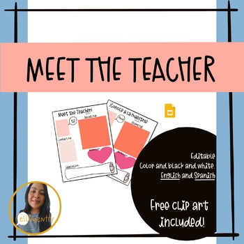 Preview of Meet the Teacher Templates