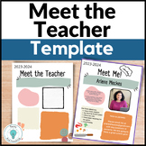Meet the Teacher Template for Family and Consumer Science 
