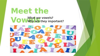 Preview of Meet the Vowels - Conoce las Vocales en Inglés - Bilingual Resource