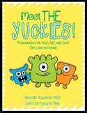 Meet the Yuckies (Resources for ew, ue, and oo Spelling Patterns)