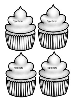 Meet the teacher Wishlist Donation Cupcakes in Spanish & English (Colo –  Bilingual Marketplace