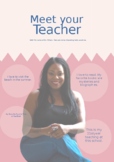 Meet the teacher flyer