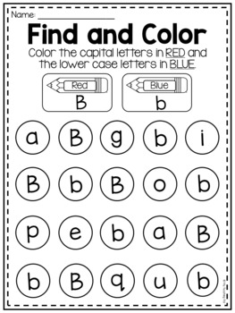 MEGA Alphabet Worksheet Pack - Pre-K Kindergarten ...
